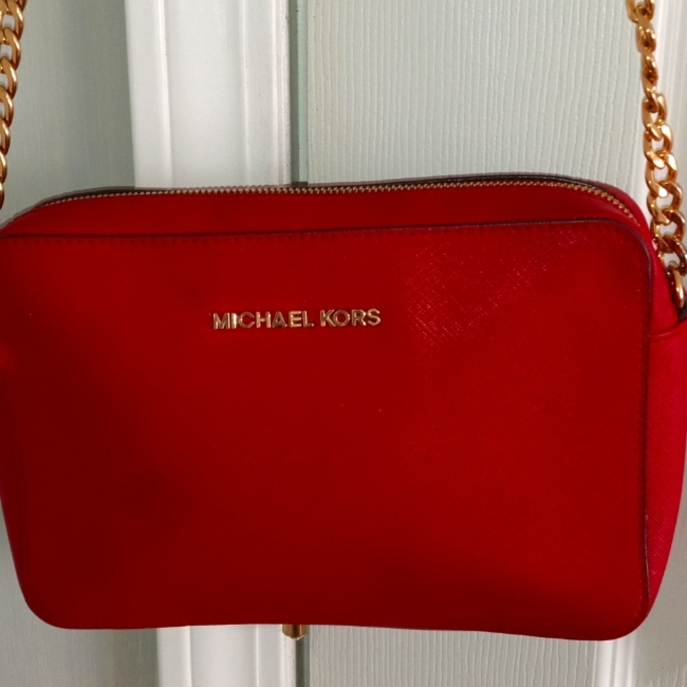 Michael Kors Red Cross Body